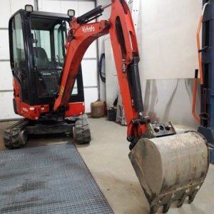foto 1.9t mini-koparka Kubota, 3 lyzki