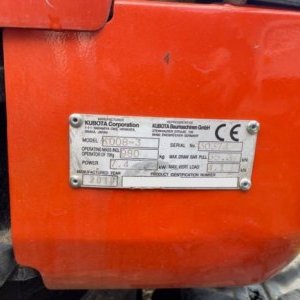 foto 1t mini koparka Kubota K008-3 (mozlywe 2x)